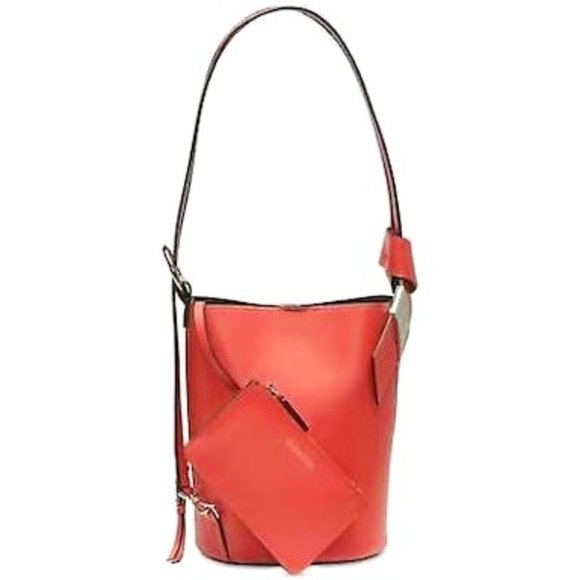 Calvin Klein Karsyn Leather Convertible Hobo Backpack main image 5